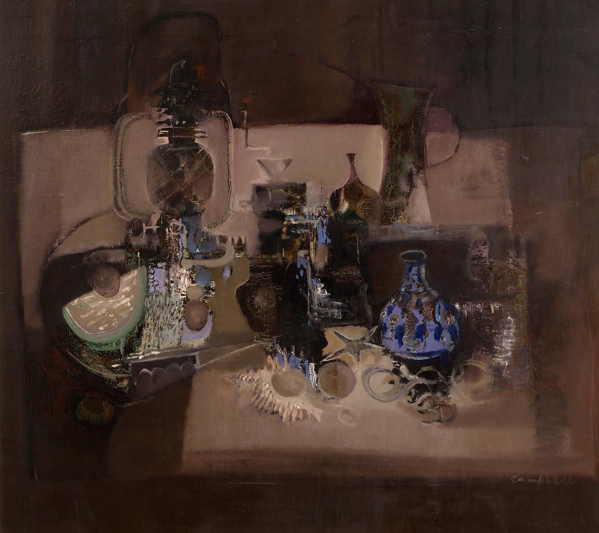 George Campbell, Still Life With Many Things at Morgan O'Driscoll Art Auctions