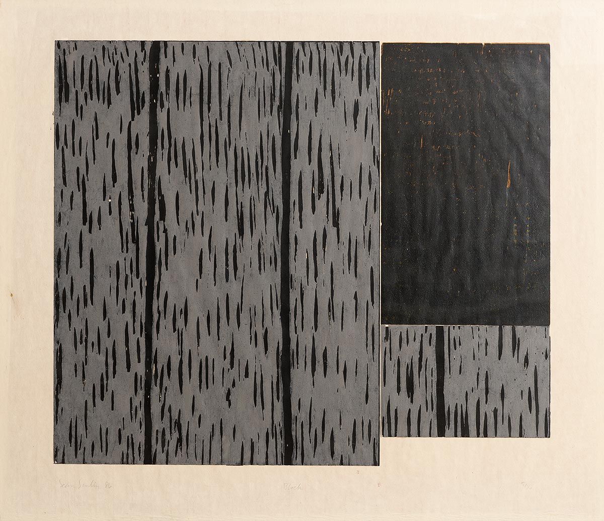 Sean Scully, Block (1986) at Morgan O'Driscoll Art Auctions