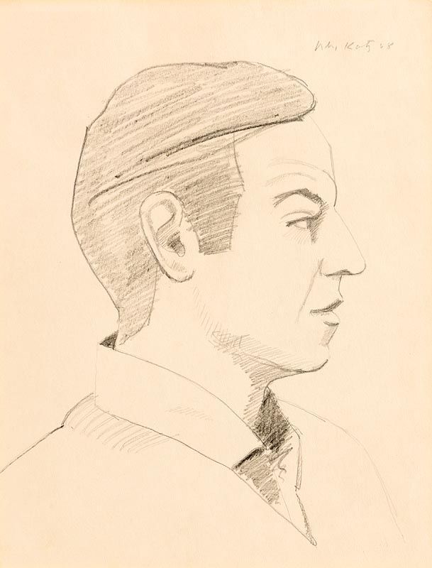 Alex Katz, Self Portrait (1968) at Morgan O'Driscoll Art Auctions