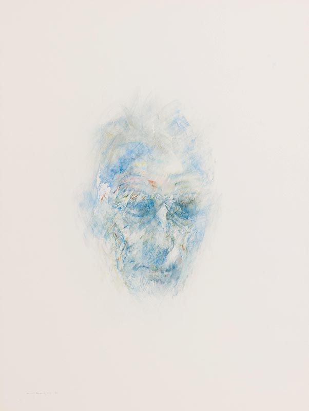Louis Le Brocquy, Image of Samuel Beckett (1992) at Morgan O'Driscoll Art Auctions