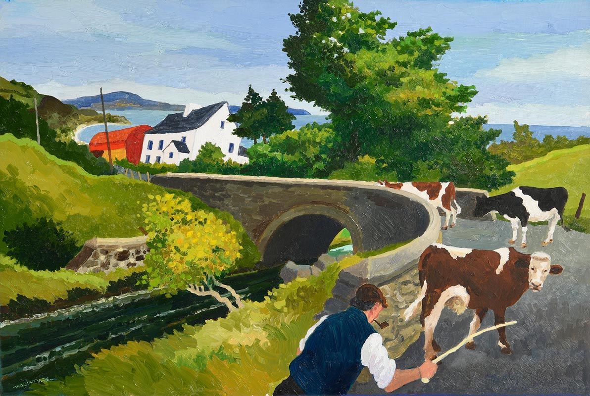 James MacIntyre, Herding them Home at Morgan O'Driscoll Art Auctions