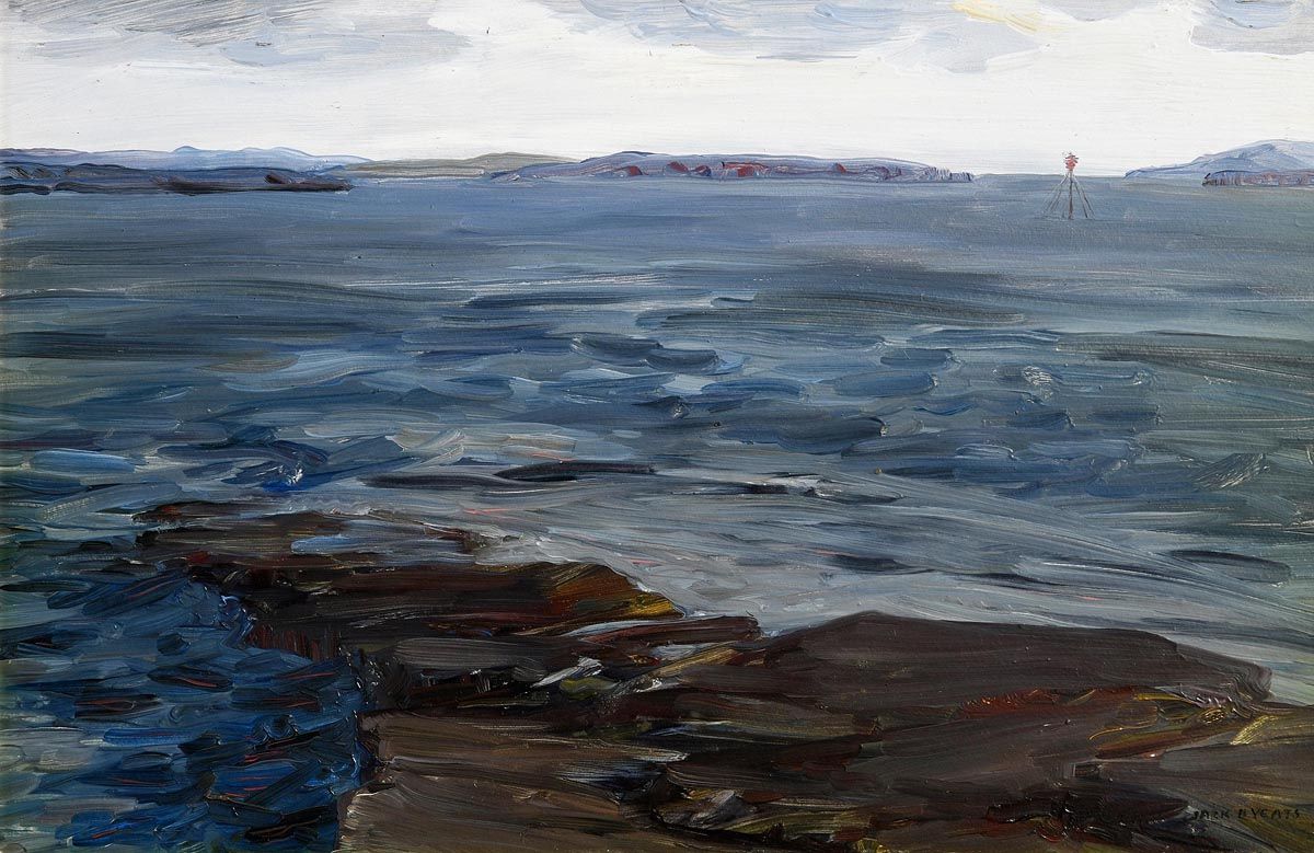 Jack Butler Yeats, Spring Tide, Schull (1919) at Morgan O'Driscoll Art Auctions