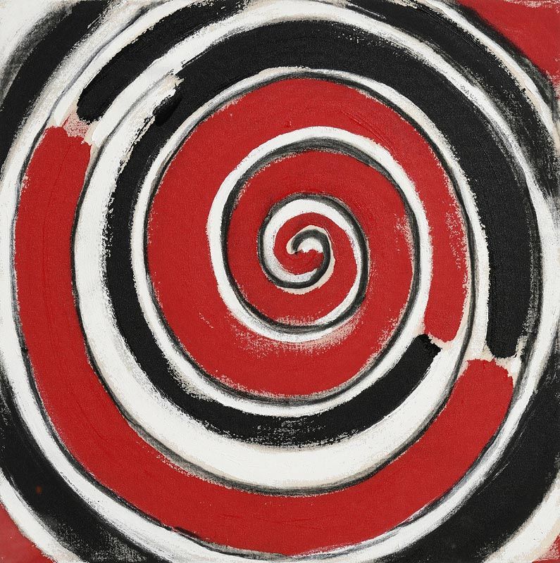 Sir Terry Frost, R, B and W Spiral for 00 (2000) at Morgan O'Driscoll Art Auctions