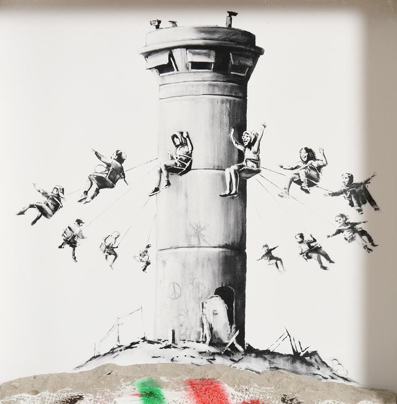 Banksy, Banksy Walled Off Hotel box set print at Morgan O'Driscoll Art Auctions