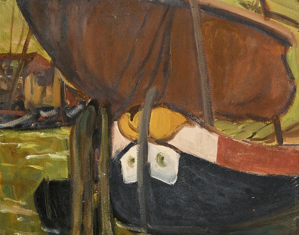 Grace Henry, Boats at  Chioggia at Morgan O'Driscoll Art Auctions