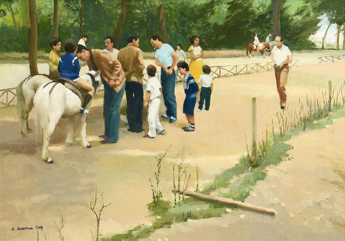 Henry Robertson Craig, Pony Rides at Morgan O'Driscoll Art Auctions