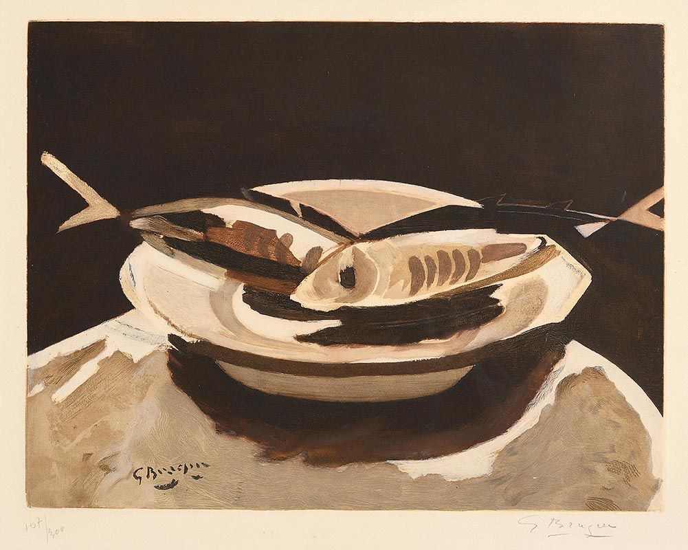 Georges Braque, Still Life with Fish at Morgan O'Driscoll Art Auctions