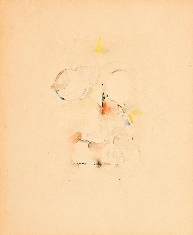 Louis Le Brocquy, James Joyce, Study 31 (W274)(1977) at Morgan O'Driscoll Art Auctions