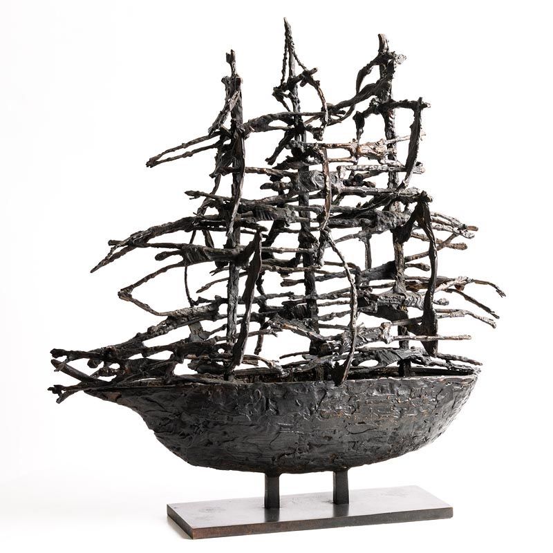 John Behan, Famine Ship (2005) at Morgan O'Driscoll Art Auctions
