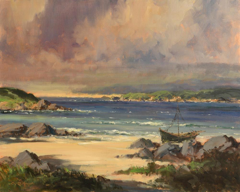 George K. Gillespie, Donegal Coastline at Morgan O'Driscoll Art Auctions