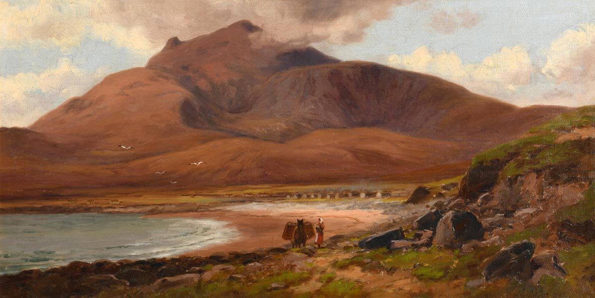 Alexander Williams, Roundstone, Connemara at Morgan O'Driscoll Art Auctions