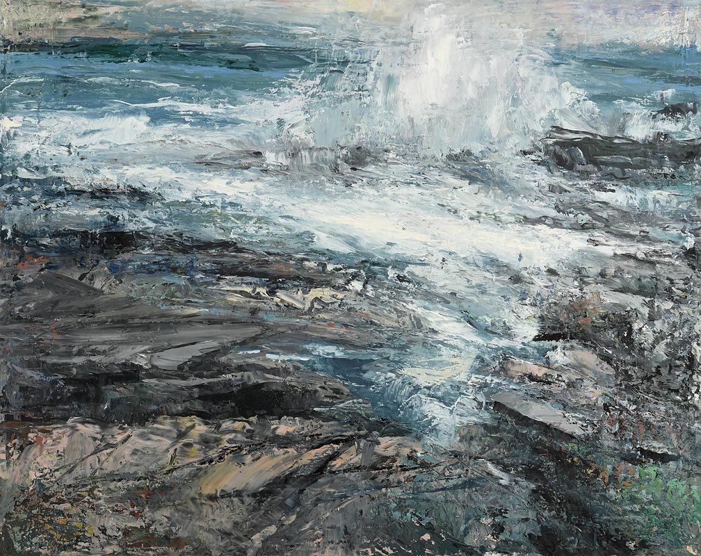 Donald Teskey, Longshore IV (2014) at Morgan O'Driscoll Art Auctions