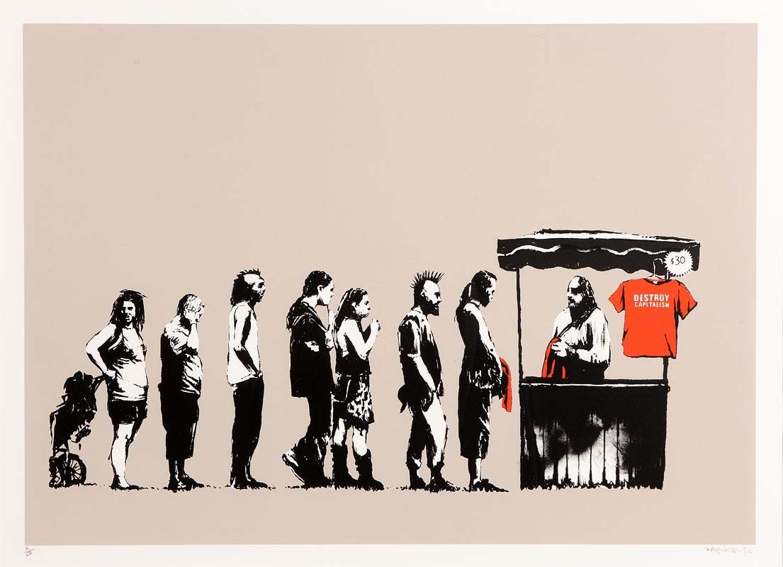 Banksy, Festival (2006) at Morgan O'Driscoll Art Auctions