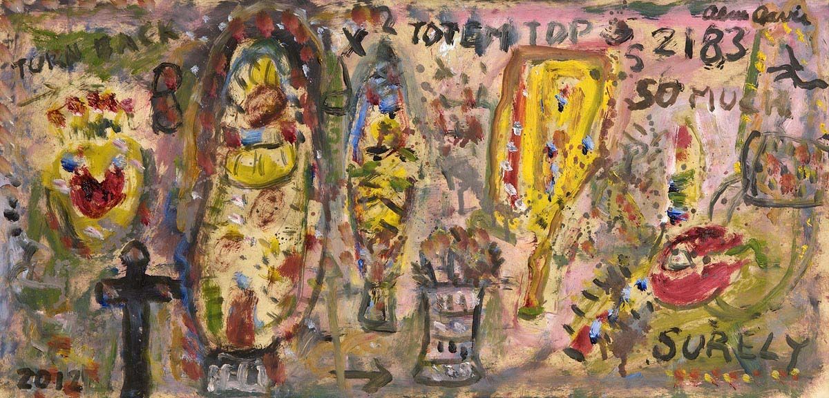 Alan Davie, Totem Top (2012) at Morgan O'Driscoll Art Auctions