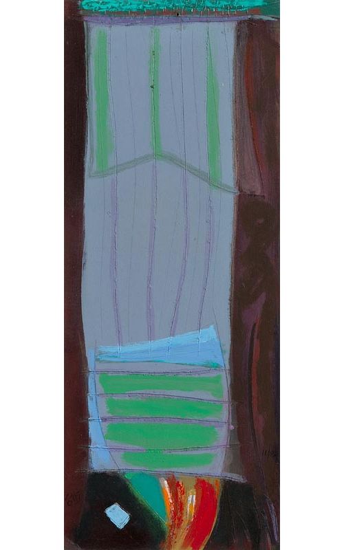 Tony O'Malley, Autumn Abstract (1984) at Morgan O'Driscoll Art Auctions