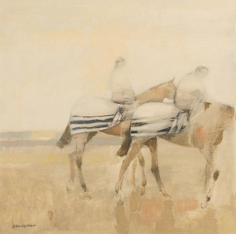 Two Horses Excercising at Morgan O'Driscoll Art Auctions