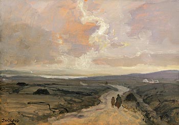 James Humbert Craig, The Road to Lough Conn, Co. Mayo at Morgan O'Driscoll Art Auctions