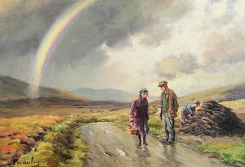Charles J. McAuley, The Rainbow at Morgan O'Driscoll Art Auctions