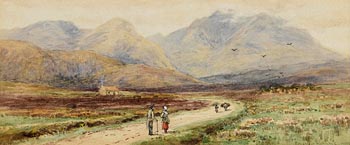 Alexander Williams, On the Road from Louisberg to Killea, Co. Mayo at Morgan O'Driscoll Art Auctions