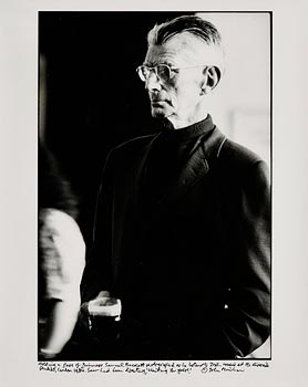 John Minihan, Samuel Beckett at the Riverside Studio, London (1984) at Morgan O'Driscoll Art Auctions