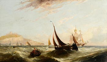 Edwin Hayes, Shipping Off Dover at Morgan O'Driscoll Art Auctions
