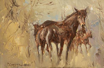 Patrick Copperwhite, Mare and Foal at Morgan O'Driscoll Art Auctions