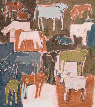 Julie Poulsen, The Herd at Morgan O'Driscoll Art Auctions