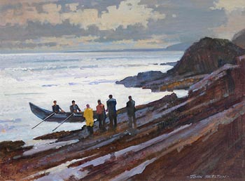 John Skelton, Sunlit Sea, Achill Island at Morgan O'Driscoll Art Auctions