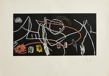 Joan Miro, Gravures Pour une Exposition (plate 3 of 4) (1973) at Morgan O'Driscoll Art Auctions
