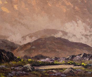 Mabel Young, Landscape, Bray, Co. Wicklow at Morgan O'Driscoll Art Auctions