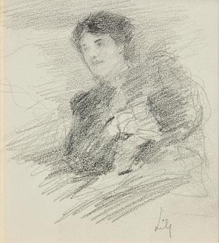 John Butler Yeats, Lily at Morgan O'Driscoll Art Auctions