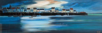 J.P. Rooney, Dreaming of the Claddagh, Co. Galway at Morgan O'Driscoll Art Auctions