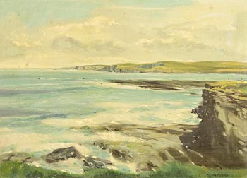 Tom Greaney, George's Head, Kilkee at Morgan O'Driscoll Art Auctions