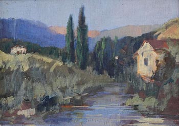 20th Century French School, Tuscany Landscape at Morgan O'Driscoll Art Auctions