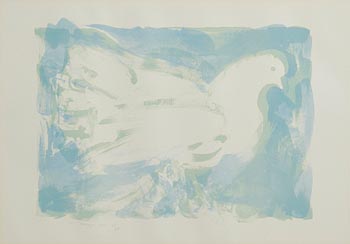 Louis Le Brocquy, Pigeon II (1985) at Morgan O'Driscoll Art Auctions