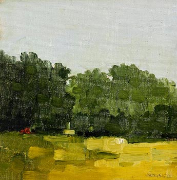 Michael Gemmell, Yellow Field at Morgan O'Driscoll Art Auctions