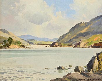 Maurice Canning Wilks, Reflections, Connemara at Morgan O'Driscoll Art Auctions