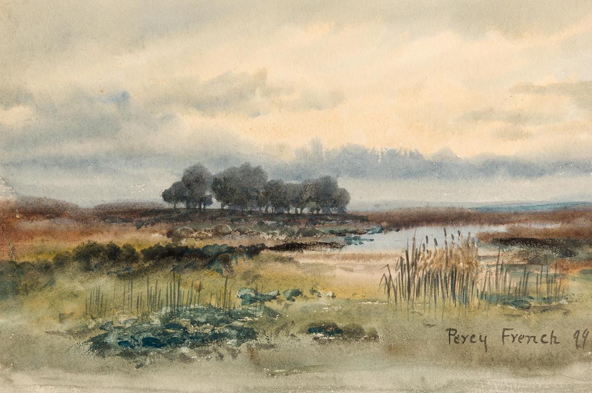 Percy French, Connemara Landscape (1899) at Morgan O'Driscoll Art Auctions