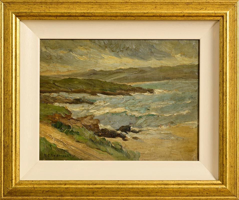 Lot 68 - 'Bathers, Co. Donegal (1938)' by Estella Frances Solomons ...