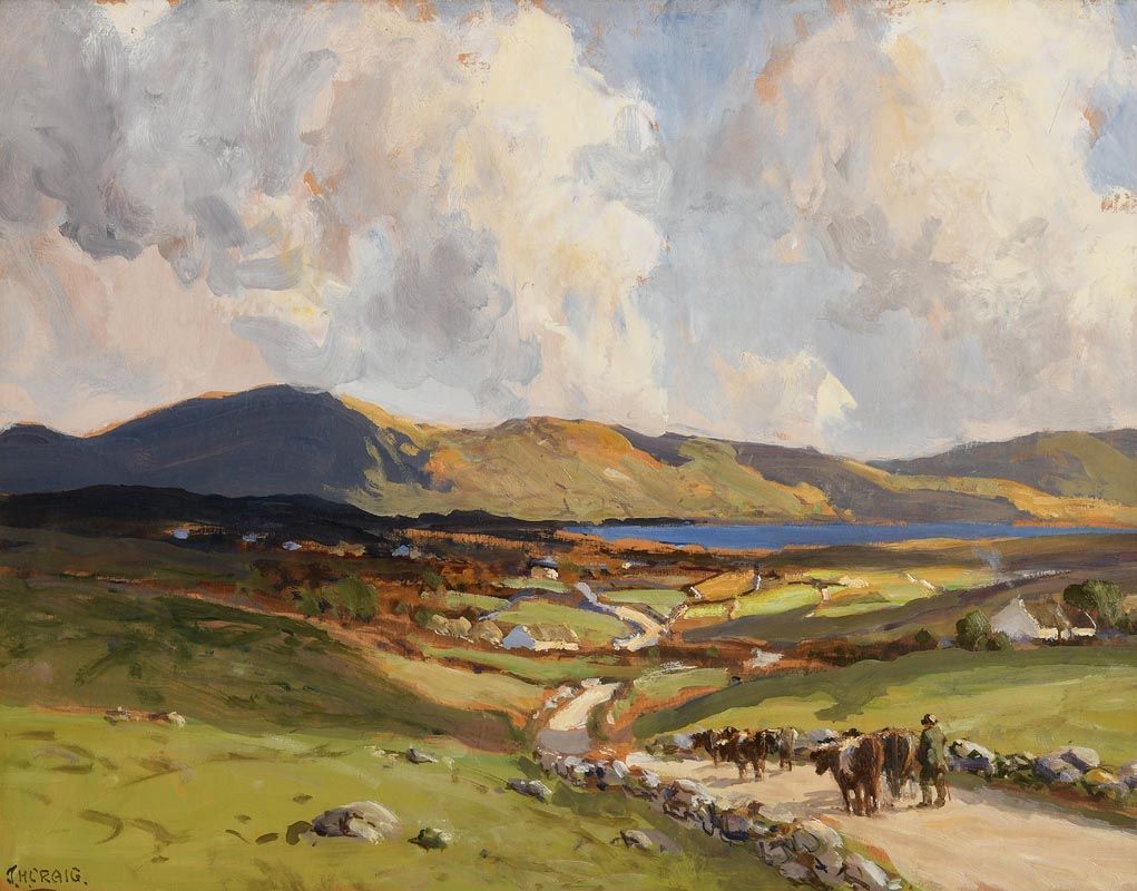James Humbert Craig, Bringing Home the Cows at Morgan O'Driscoll Art Auctions